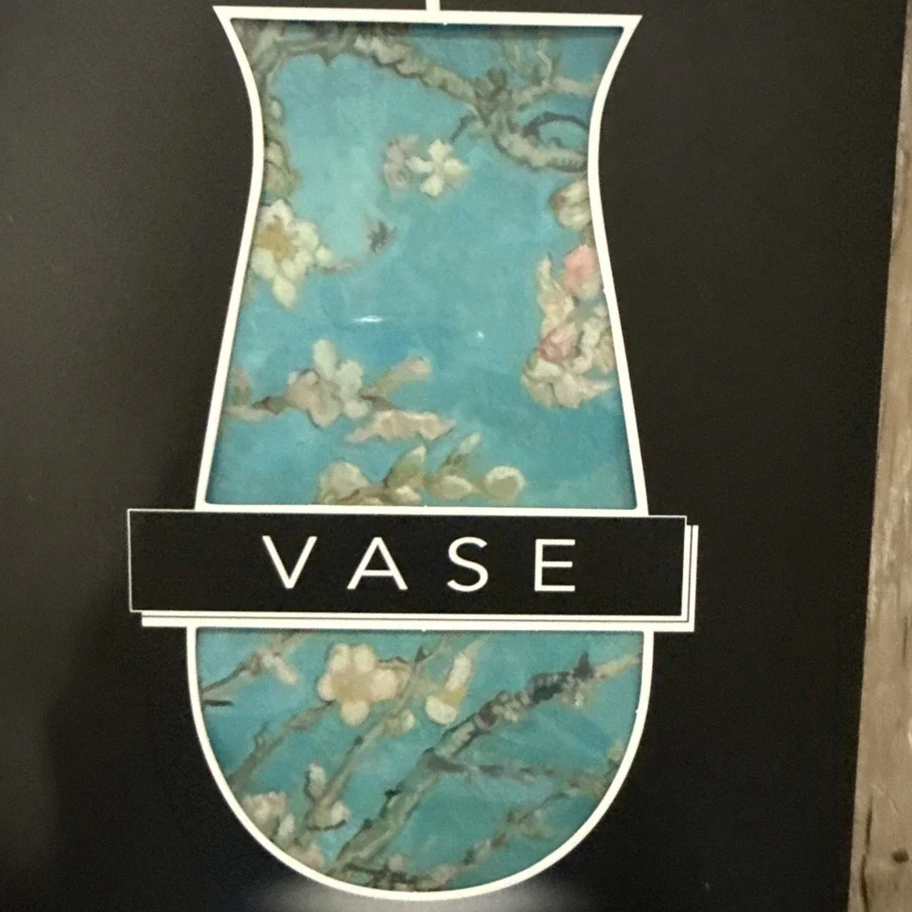 MODGY Expandable Flower Vase Plastic Decorative Van Gogh Almond Blossom  66200‎